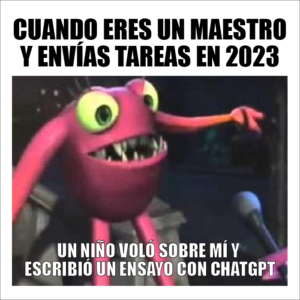 meme CHATGPT: RIESGOS Y CONSECUENCIAS DEL USO INAPROPIADO DE LAS IA